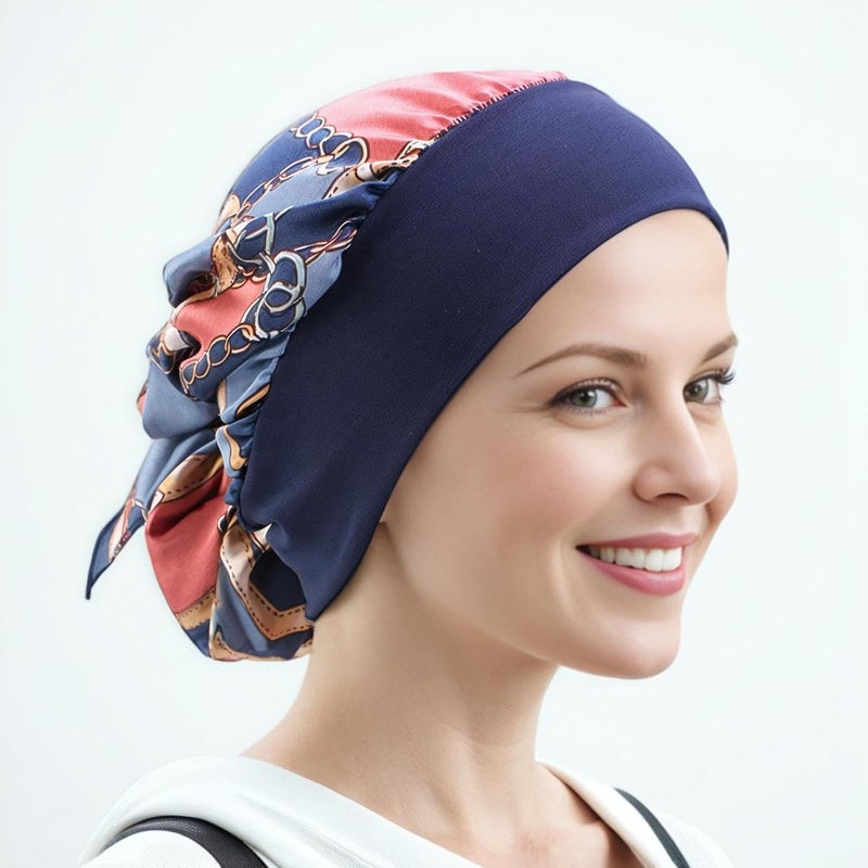 Belleshow Chemo Headwear Turbans for Women, Cancer Head Scarf, Headwear Coverings Caps, Head Wraps for Cancer Patients - Image 3